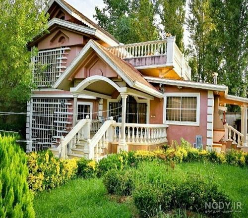 نمای باغ ویلا های مدرن و امروزی با طراحی های متفاوت