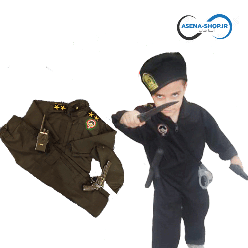خرید لباس پلیس بچه گانه