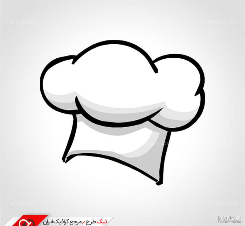 عکس کلاه آشپزی کارتونی
