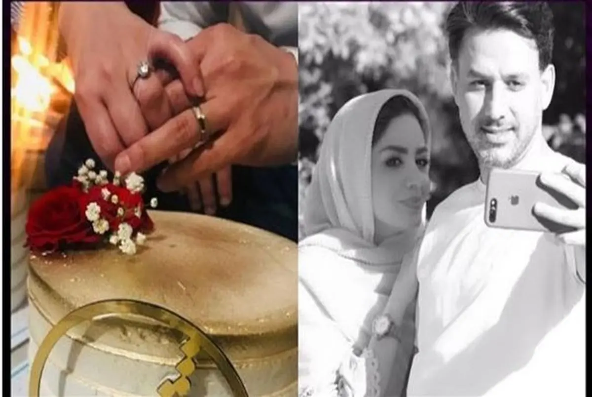 جشن عاشقانه و خلوت مهدی توتونچی و همسرش مبینا نصیری/ کیک قلبی، بادکنک و فضای