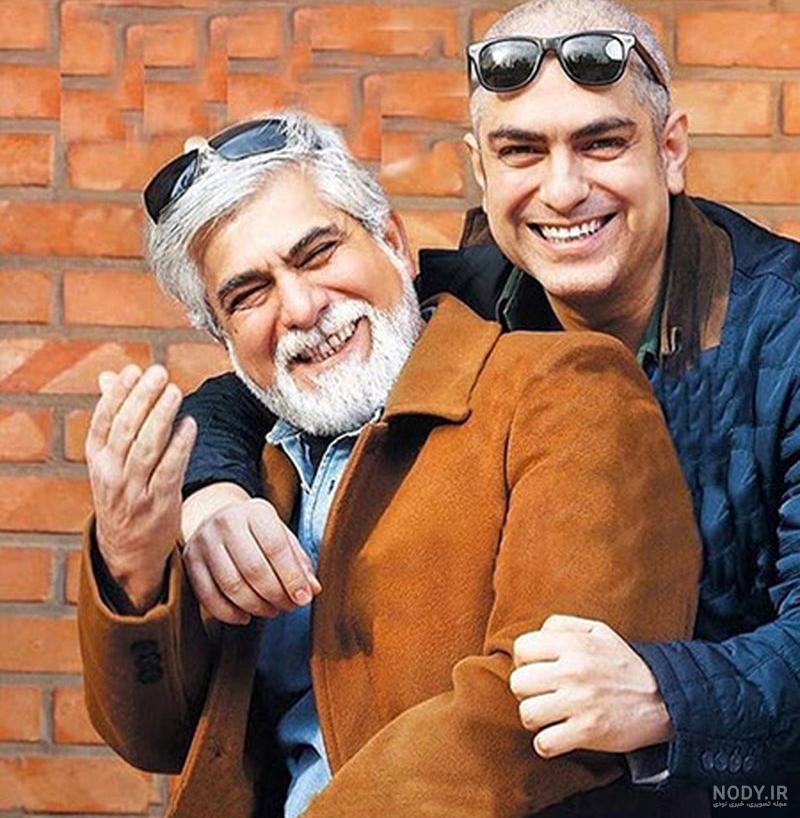 حسین پاکدل و همسرش عاطفه رضوی | قابی زیبا از حسین پاکدل و همسرش عاطفه رضوی