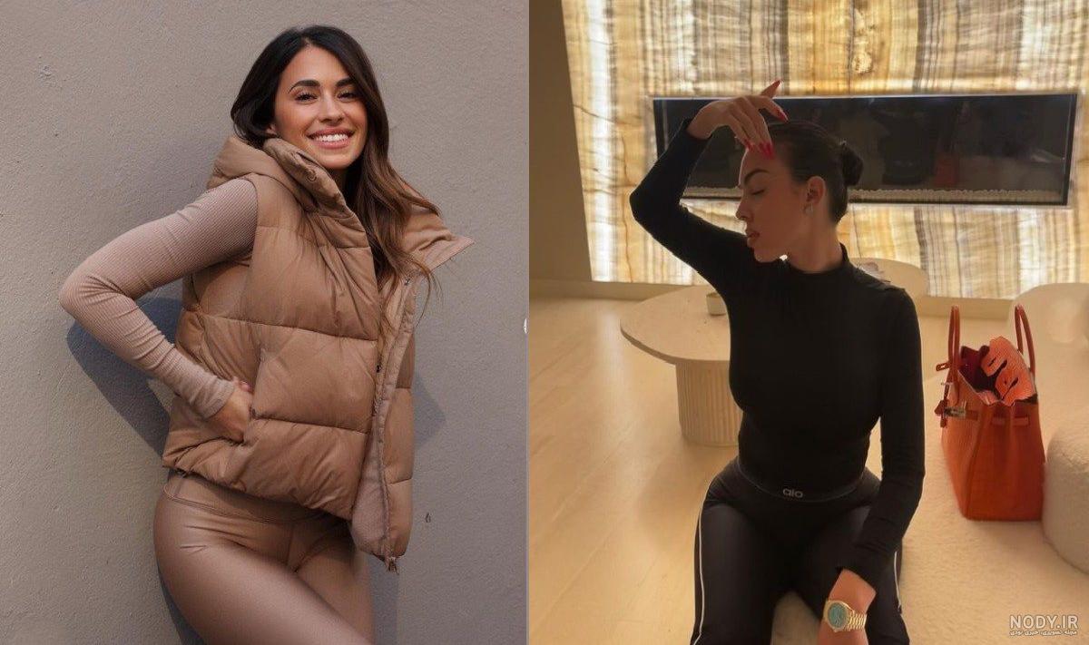عکس کریستیانو رونالدو و زنش