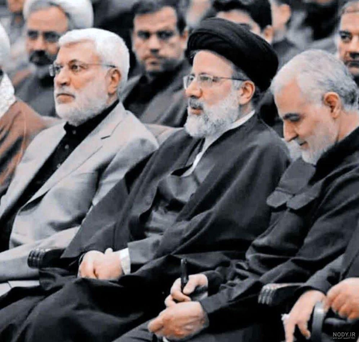 عکس رهبر با حاج قاسم و رئیسی عکس رهبر با حاج قاسم و رئیسی