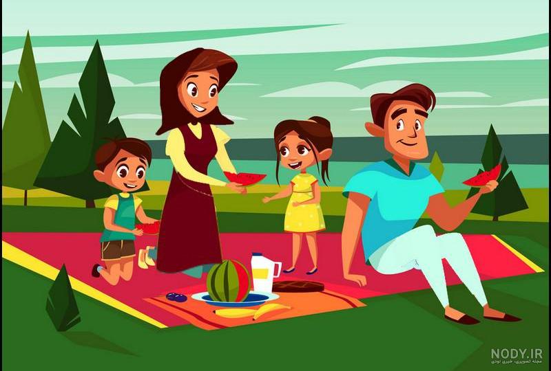 عکس نقاشی برای سیزده بدر