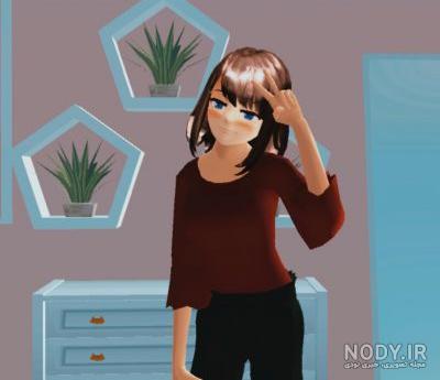 عکس کیوت در ساکورا اسکول