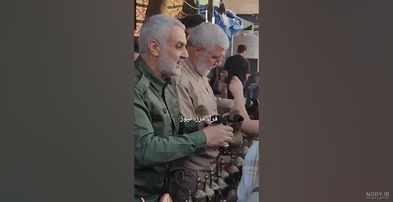 پشت پرده دیدار فرمانده های سپاه با بدل قاسم سلیمانی/معرکه جواد خیابانی روی  آنتن زنده