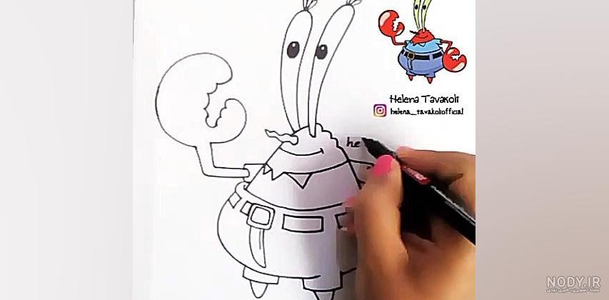 عکس آقای خرچنگ در باب اسفنجی