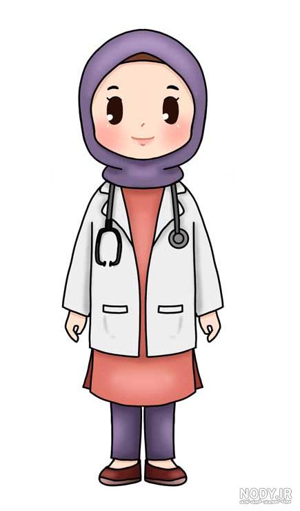 عکس خانم دکتر انیمه ای و فانتزی بسیار زیبا برای پروفایل