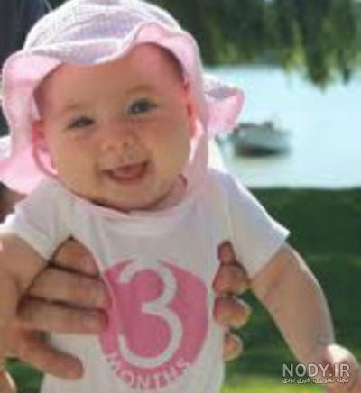 عکس دختر 3 ماهه