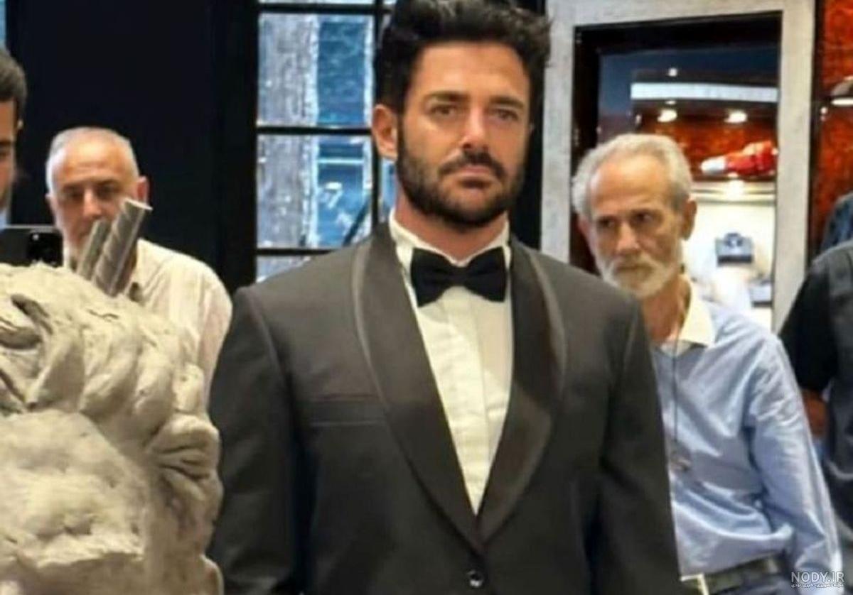 عکس محمد گلزار و زنش