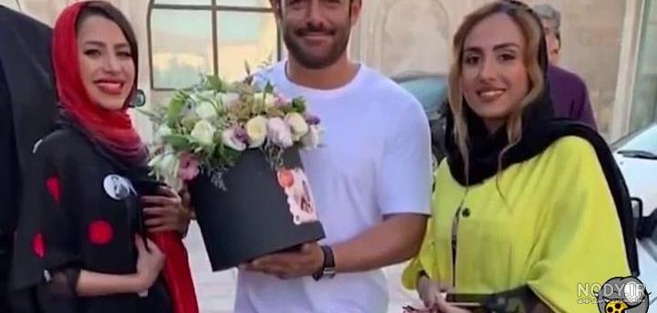 عکس محمدرضا گلزار با زنش