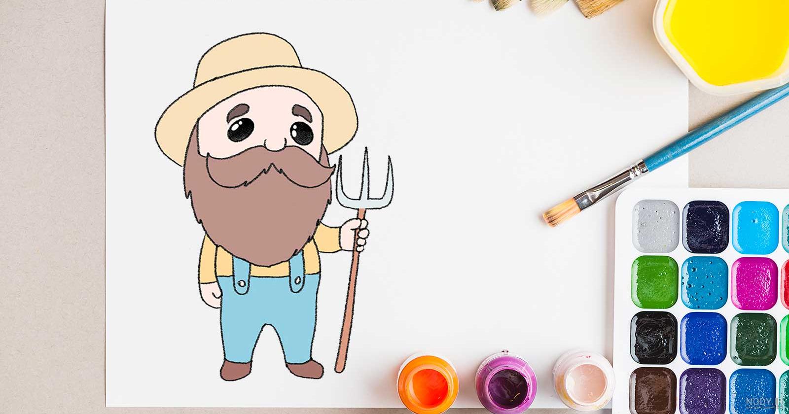عکس نقاشی آقای رئیسی