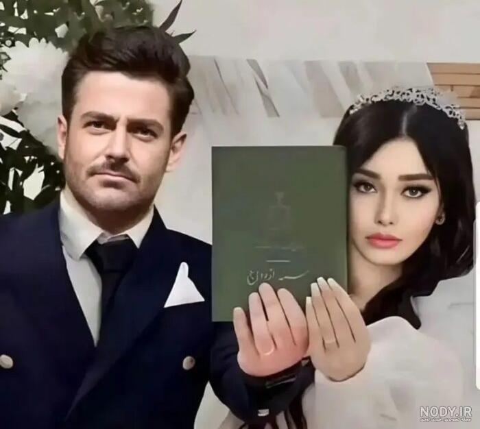 عکس گلزار با زنش