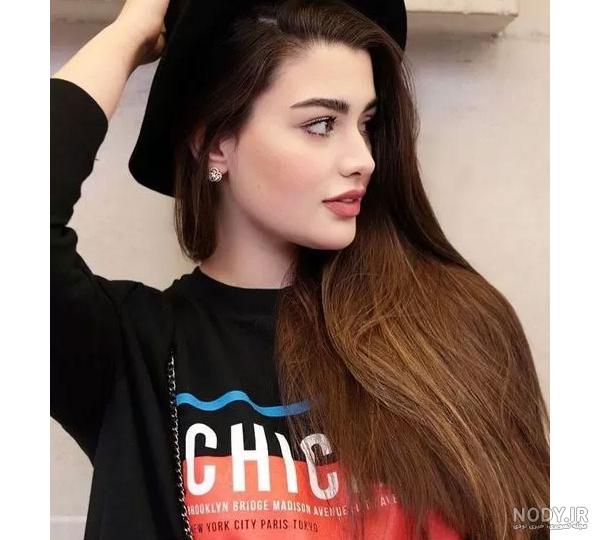 ژست عکس خانم