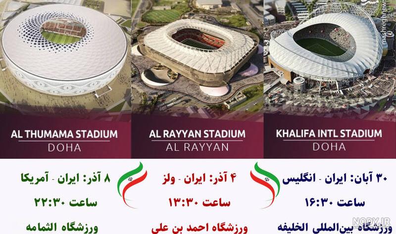آخرین خبر | عکس/ ورزشگاه های بزرگ جام جهانی 2022 قطر آخرین خبر | عکس/ ورزشگاه های بزرگ جام جهانی 2022 قطر
