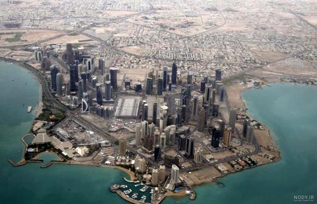 عکس از پرچم کشور قطر