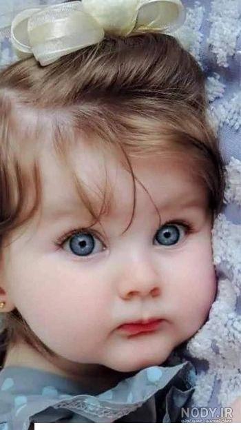 عکس دختر بچه خوشگل چشم آبی