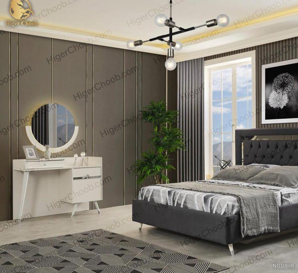 عکس درب اتاق خواب سفید