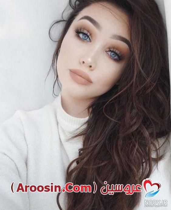 عکس سلفی دختر ساده