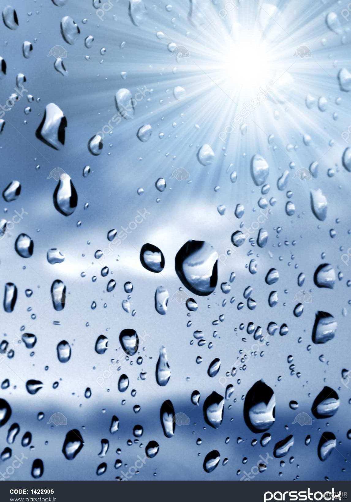 عکس فانتزی قطره باران