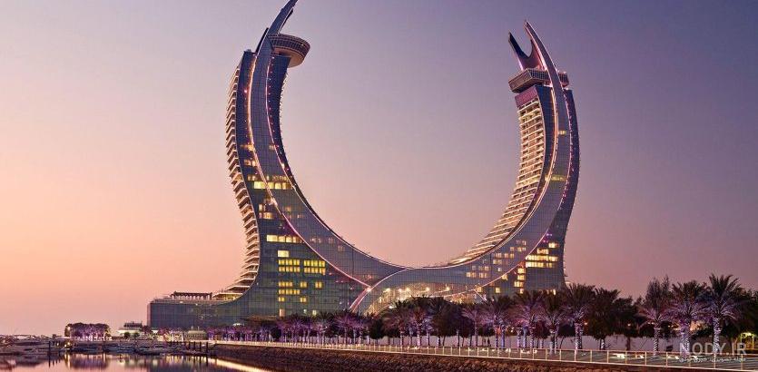 عکس نقشه کشور قطر