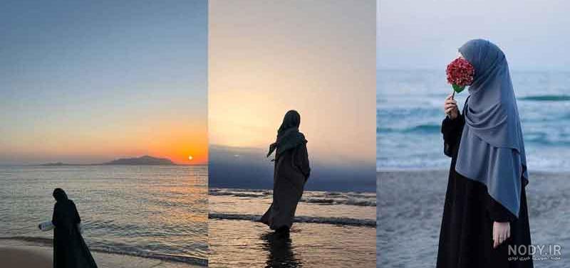 عکس هنری دختر چادری
