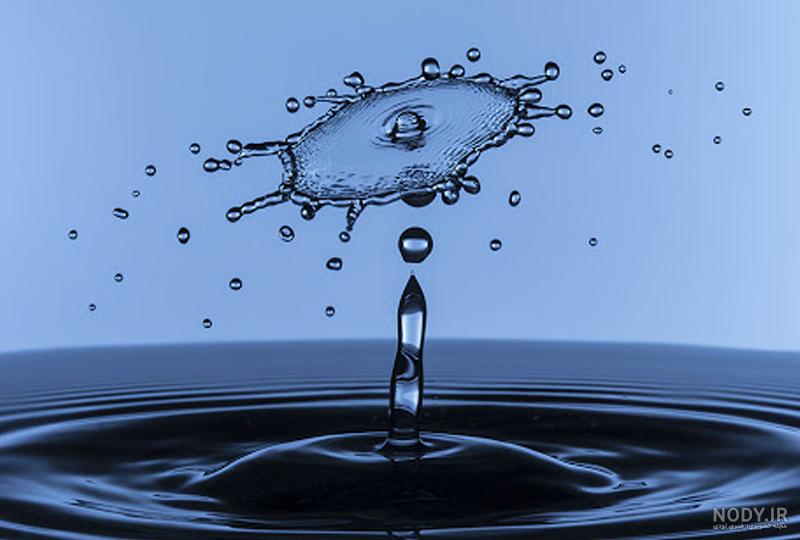 عکس کارتونی از قطره آب