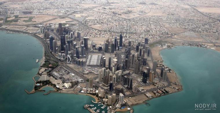 عکس کشور قطر در نقشه