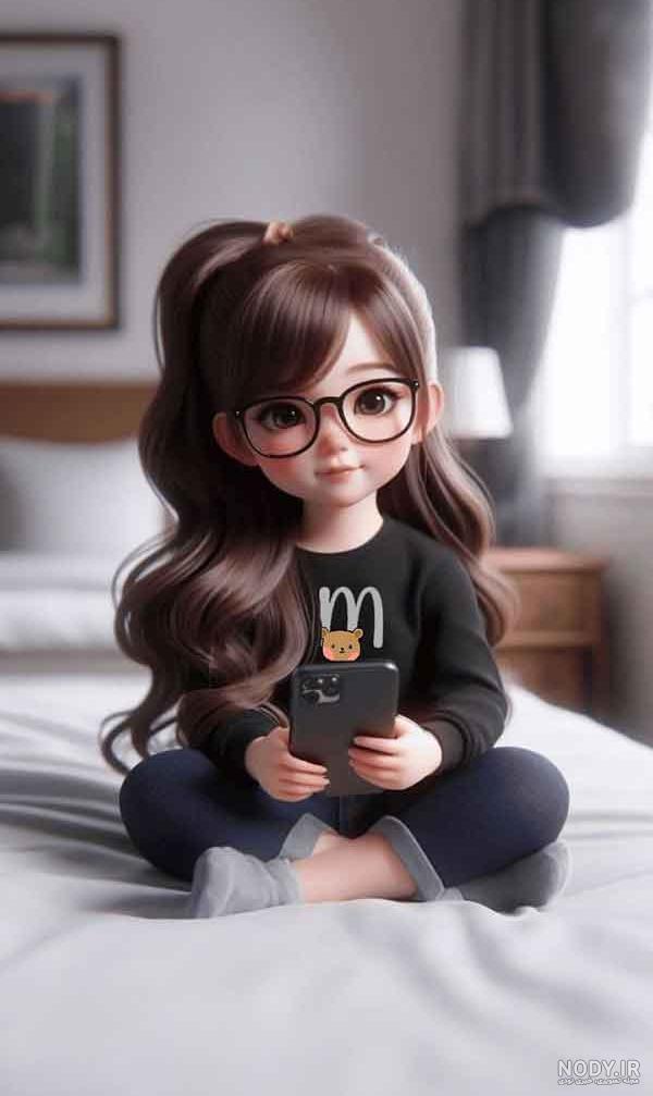 عکس کیوت 1401 دخترونه جذاب و دیدنی بانمک برای پروفایل / گوگولی