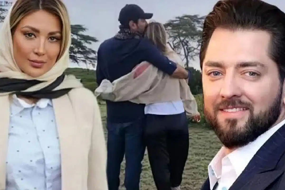 سلفی جدید بهرام رادان و همسرش+ عکس