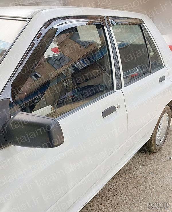 عکس آینه بغل پراید