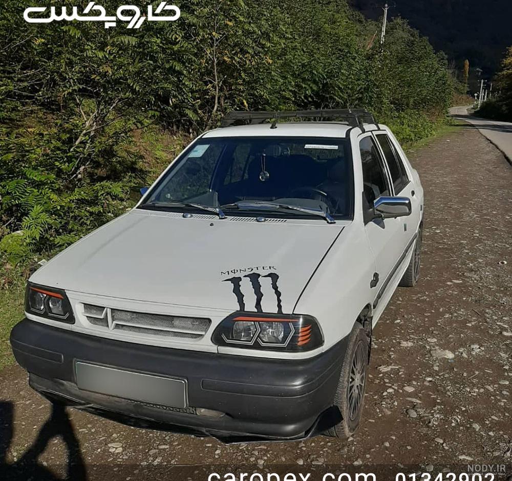 عکس از بغل پراید