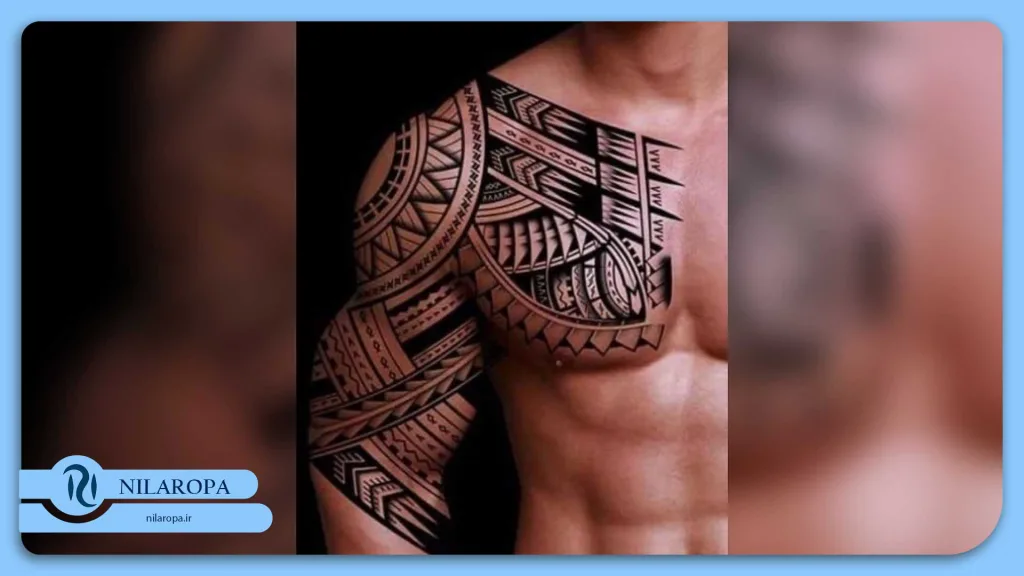 تاتو پسرانه روی دست کوچک