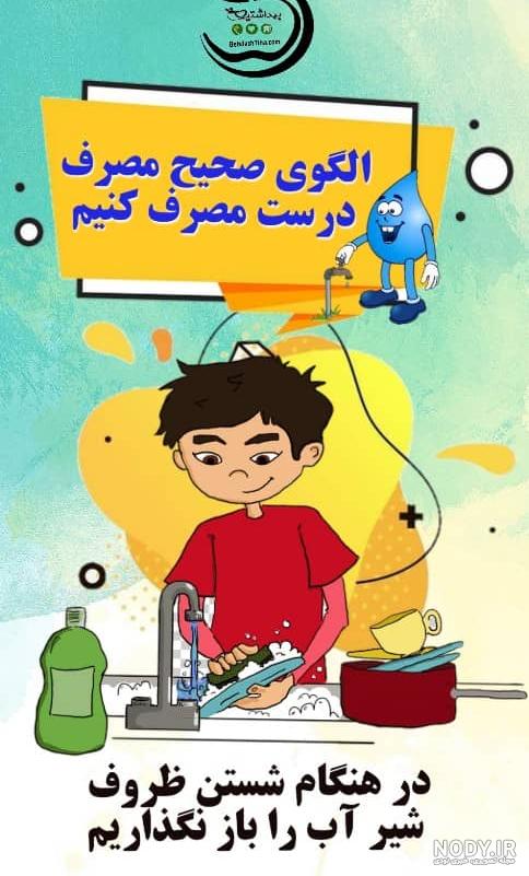 عکس برای صرفه جویی اب