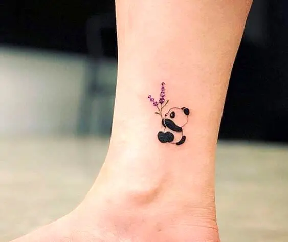 عکس خالکوبی گل ساده