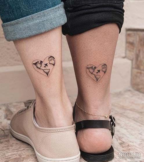 مدل تتو ساده دخترانه شیک + مدل تتو مینیمال و ظریف
