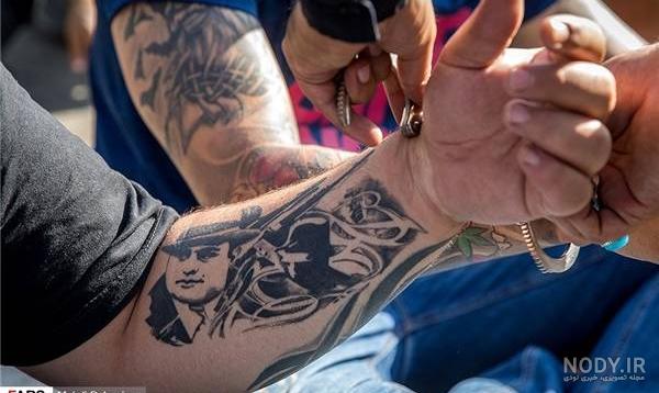 ☠️tattoo artist/عرفان جعفری🇮🇷‎ | ‎💥 نام طرح : دستبند پلیس 👮‍♂️ (Jail  handcuffs) 🧑‍🎤 معنی و مفهوم طرح ؛ به این معنی است که برخی از چیزهایی که  به بعد به تعویق