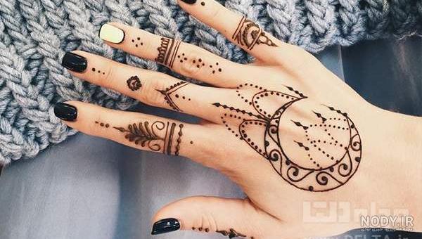 تاتو با حنا روی دست