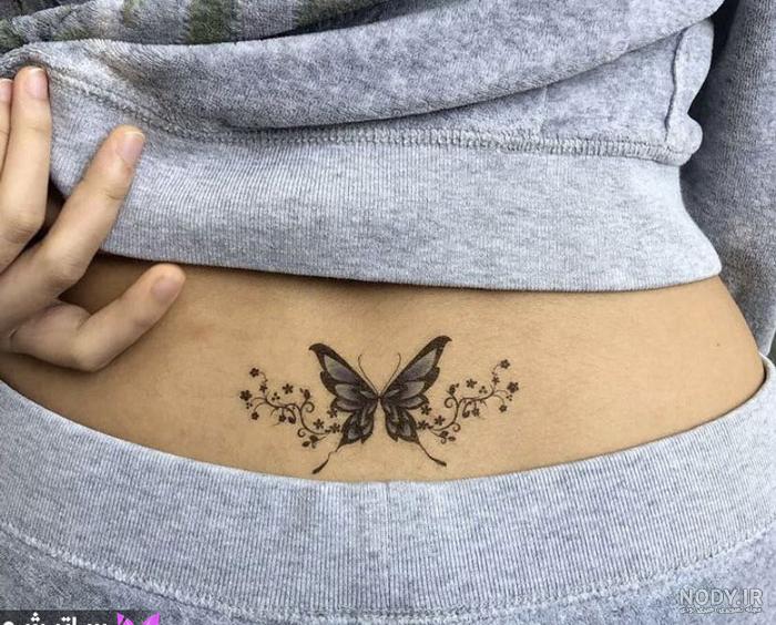 17 مدل تتو پروانه دخترانه - استایلی