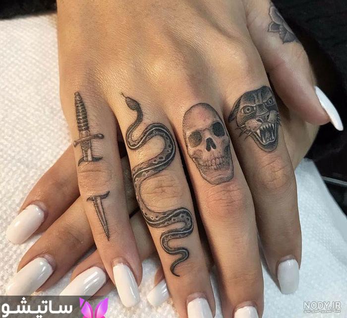 تاتو با خودکار روی دست ساده پسرانه تاتو با خودکار روی دست ساده پسرانه