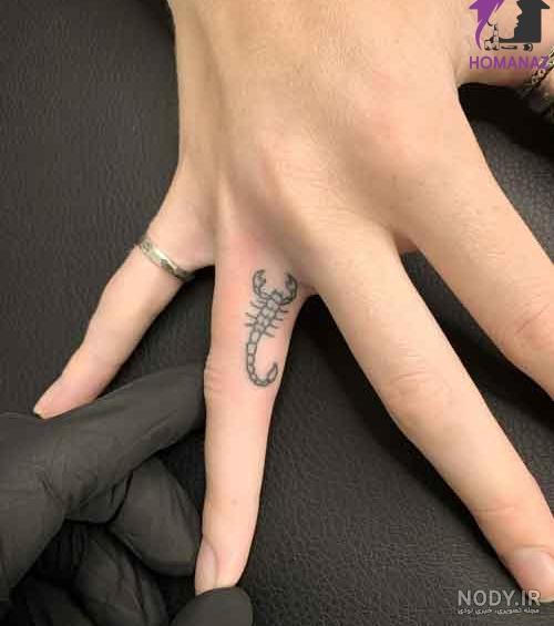 تاتو خفن روی دست کوچک