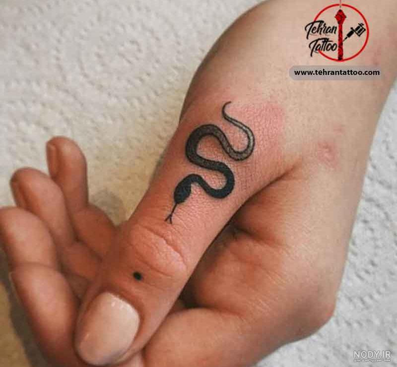 طرح تاتو ساده روی دست • ️ تکست ناب