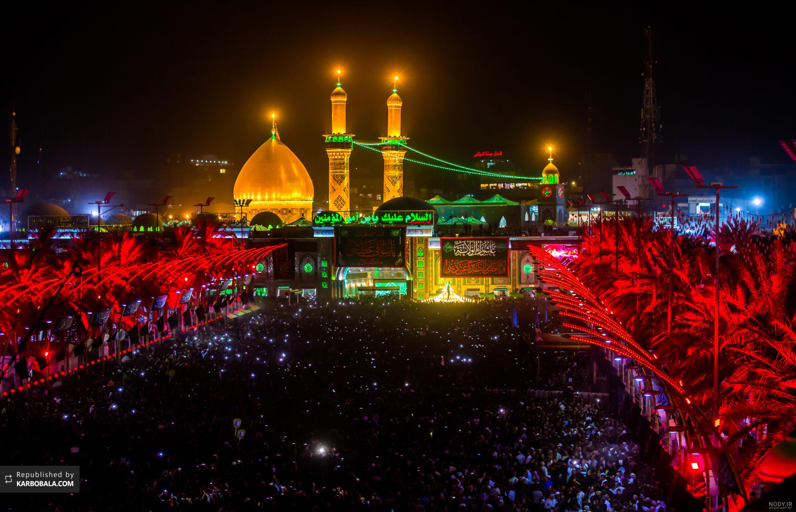 عکس هنری در بین الحرمین