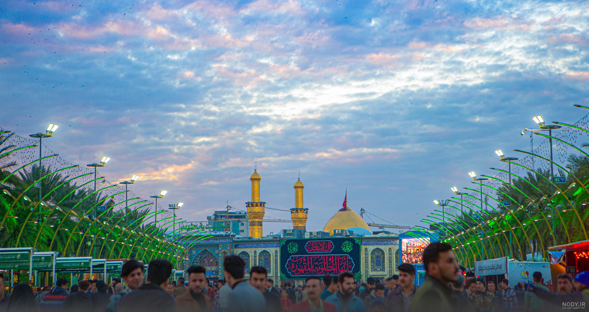 عکسی زیبا، پروفایل از ضریح امام حسین در ماه محرم | مکتب وحی عکسی زیبا، پروفایل از ضریح امام حسین در ماه محرم | مکتب وحی
