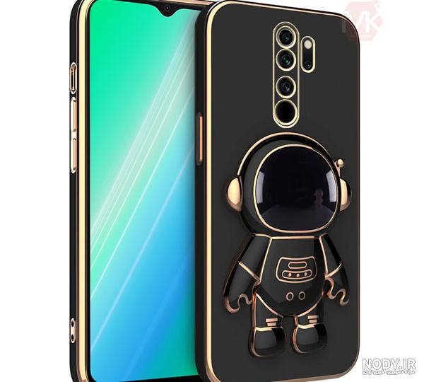 قاب گوشی Xiaomi Redmi Note 8 / Redmi Note 8 2021 شیائومی سیلیکونی پاک کنی  مدل گربه ای طرح Lucky Cat آکواریومی پاپیت رنگ مشکی کد 69910 - قاب سنتر