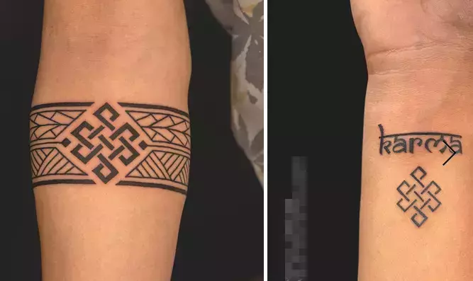 تاتو کارما دایره تاتو کارما دایره