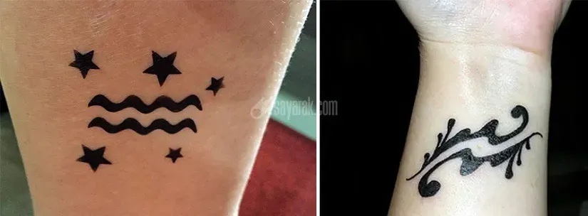 تاتو کینگ روی مچ دست تاتو کینگ روی مچ دست
