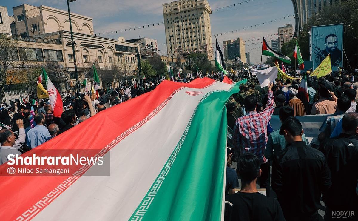 تصاویر: راهپیمایی روز قدس ۱۴۰۲ - تهران | سایت انتخاب