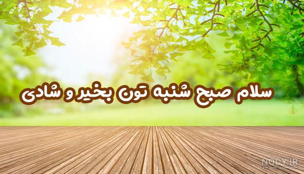 عکس نوشته روز شنبه + جملات صبح بخیر اول هفته و متن های طنز شروع هفته شنبه