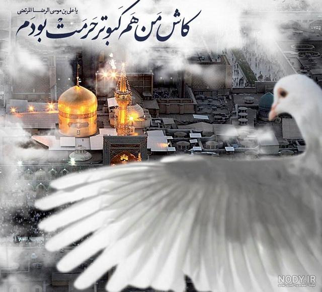 عکس نوشته و پروفایل تبریک ولادت امام رضا 1403 برای استوری